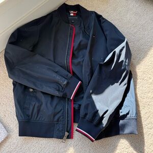 Tommy Hilfiger Dark Blue Bomber Jacket